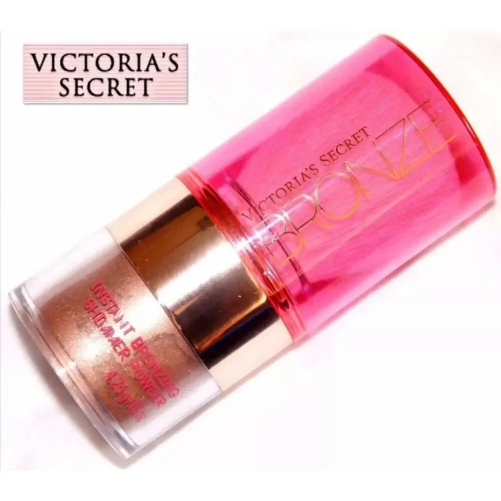 NWT 2 Victorias Secret BRONZE BODY INSTANT BRONZING Shimmer Powder Brush NWT .15